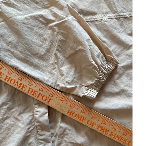 Wilo The Label Parachute Windbreaker Jacket Medium Travel Neutral Sporty Outdoor - Picture 11 of 12